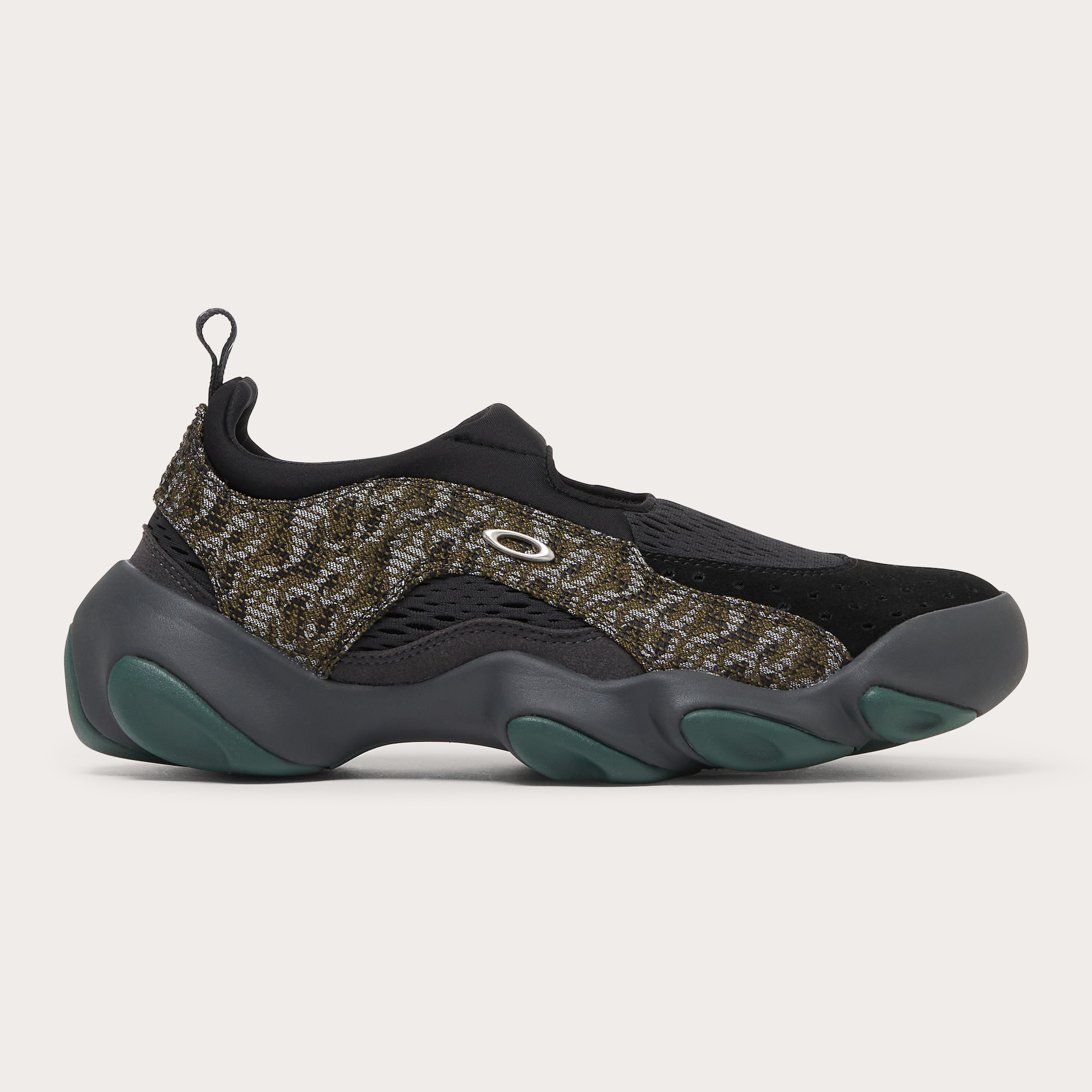 Oakley Factory Team Jacquard Flesh Sandal in Camo/Black | Oakley® US