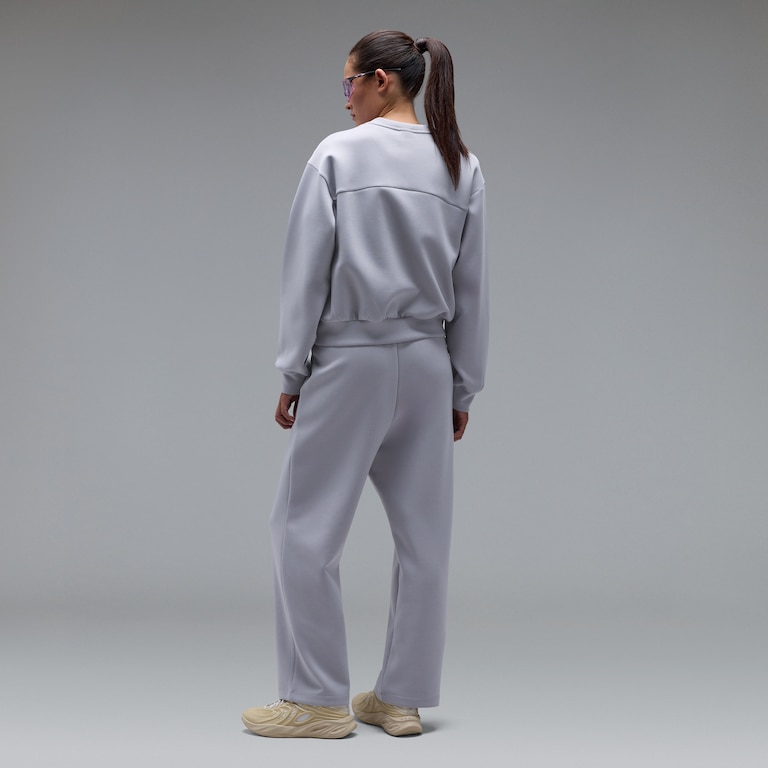 Radiant Peach Fleece Wide Pt12.0 - Fog Grey