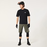 Free Ride Lined Short - Army Green