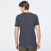 Box Oakley USA Short Sleeve Tee - Dark Gray Heather