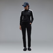 Elevate Color Block LS Shirt - Pitch Black
