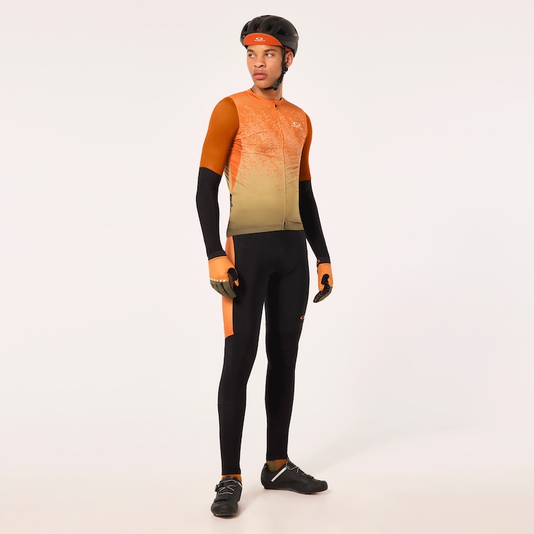 Endurance Dazzle Camo Jersey - Orange/Green Pixel Pt