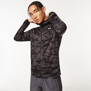 Enhance Knit Hoody Jacket 11.7 - Black Print