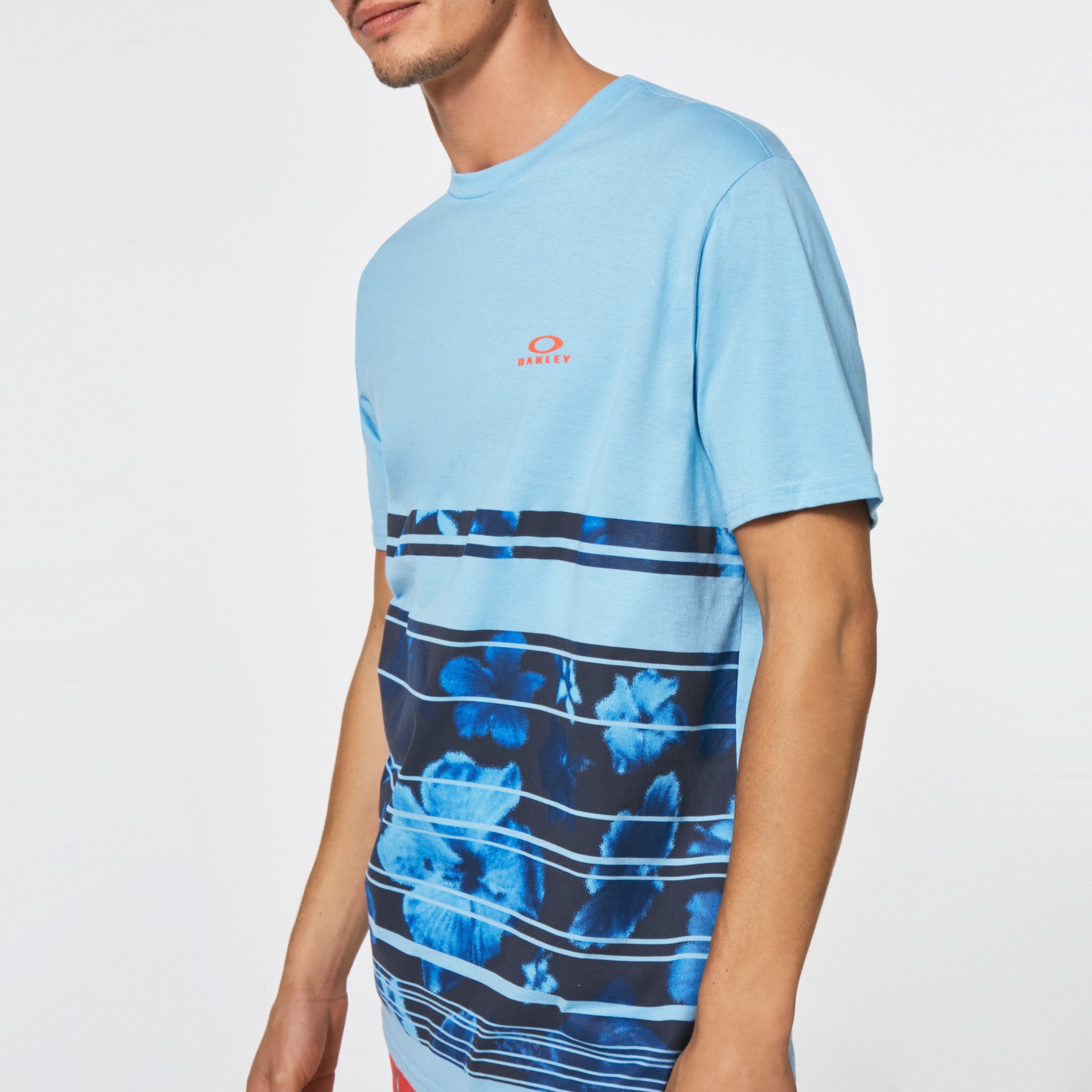Oakley Aloha Hawaii Short Sleeve Tee in Aviator Blue | Oakley® US