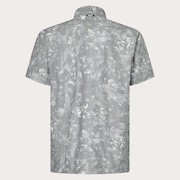 Skull Geo Foliage Shirt - Brown Print