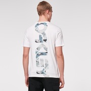 Oakley Camo Print Tee - White/Camo Gray