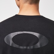 Stripe Barck Logo SS T-Shirt - Blackout