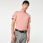 Skull Diverse Wv Shirt - Coral Marle