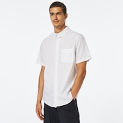 Kinney Button Down SS - White
