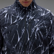 Oakley Glitch Wind Jacket - Black Print