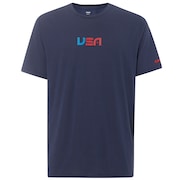 USA Tee - Foggy Blue
