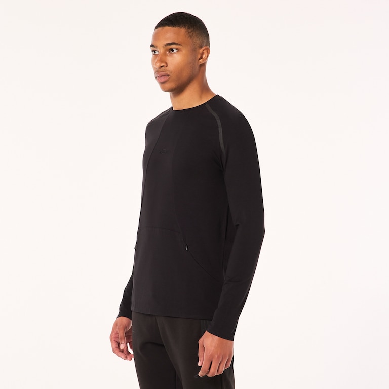 Oakley Definition Premium Cotton Pocket Tee LS - Blackout