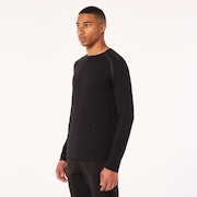 Oakley Definition Premium Cotton Pocket Tee LS - Blackout