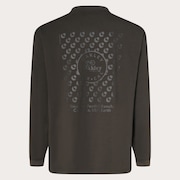 En New Retro L/S Tee Flag 1.7 - Shadow/Black