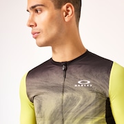 Endurance Dazzle Camo Jersey - Gradient Swirl Black/Yellow