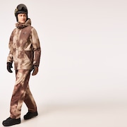 Range Rc Jacket - Brown Clouds Print