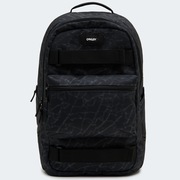 Street Skate Backpack - Black Glass Print