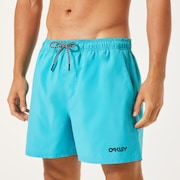 Beach Volley 16" Beachshort - Swimming Pool Blue