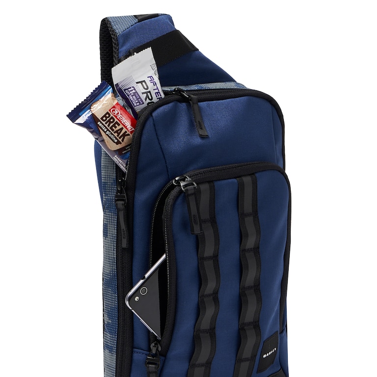 Utility One Shoulder Bag - Dark Blue Reflective