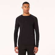 Oakley Definition Premium Cotton Pocket Tee LS - Blackout