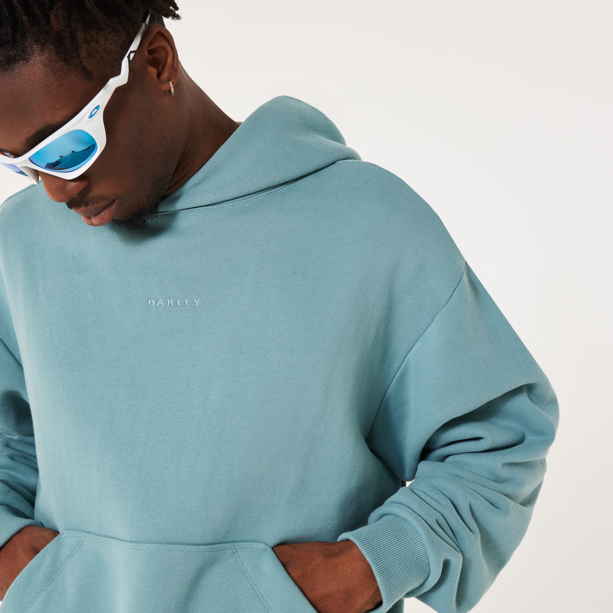 Oakley Futurescape Iced Jelly Hoodie in Pacific | Oakley® US