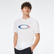Marble Ellipse Tee - White