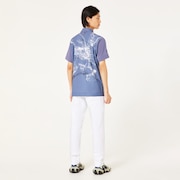 Skull Water Ballet Shirt - Blue Tar