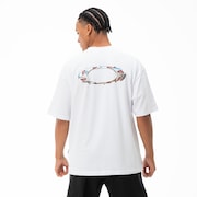 Camiseta Oakley Ellipse Sharp Metal - White