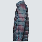 Skull Exalt Down Jacket - Black Print