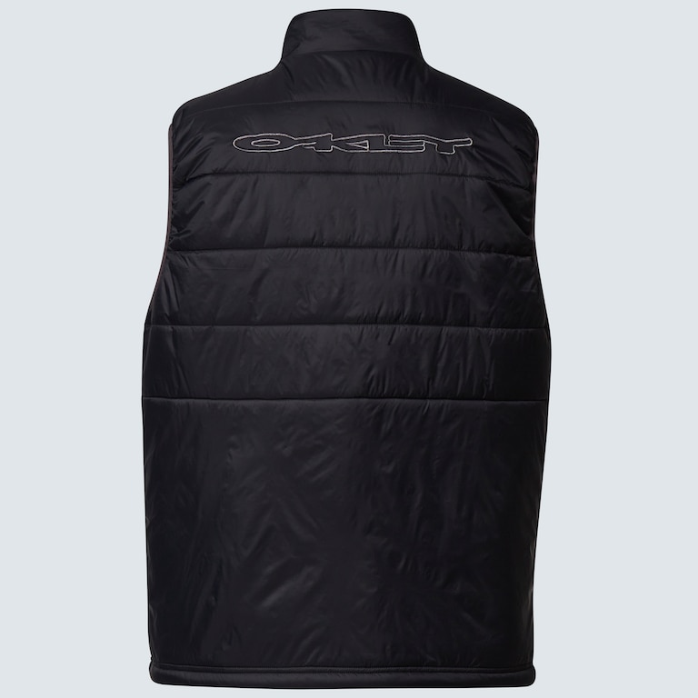 Tc Skull Puffy Vest - Blackout