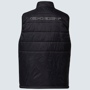 Tc Skull Puffy Vest - Blackout