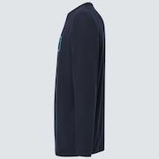 Locked In B1B Ls Tee - Fathom