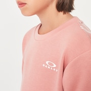 Enhance Qd Fleece Crew Ytr 4.0 - Coral Marle