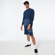 Soft Dye Crew Sweatshirt - Poseidon