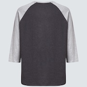 Relax Raglan 3/4 Tee - Double Gray Heather