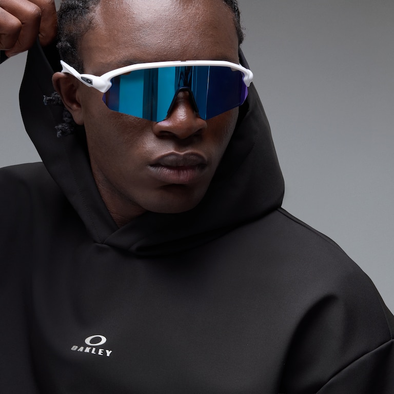 Wintertide Scratched Hoodie - Pitch Black