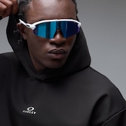 Wintertide Scratched Hoodie - Pitch Black