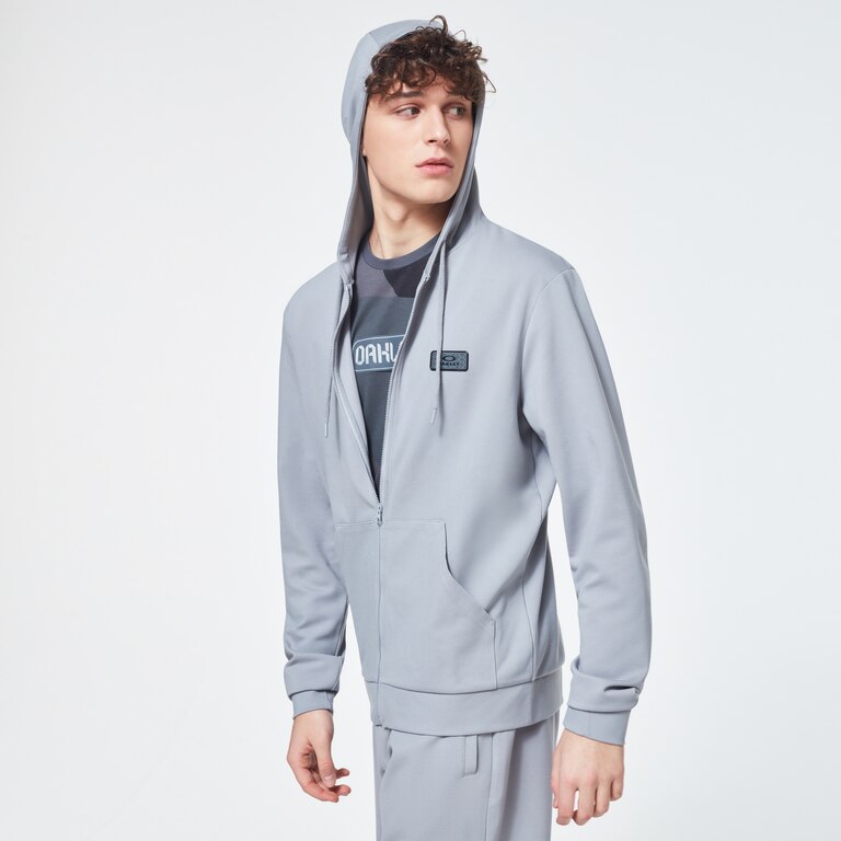 Patch FZ Hoodie - Fog Gray