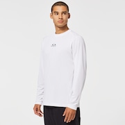 Foundational Training  Long Sleeve Tee - White