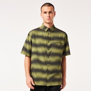 Distorted Stripes Green