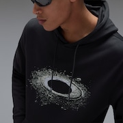 Lunar Ellipse Hoodie - Pitch Black