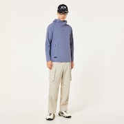 Skull Trusty Pullover Hoodie - Blue Tar