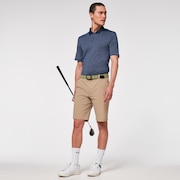 Oakley Jacquard Stripe Polo - Poseidon