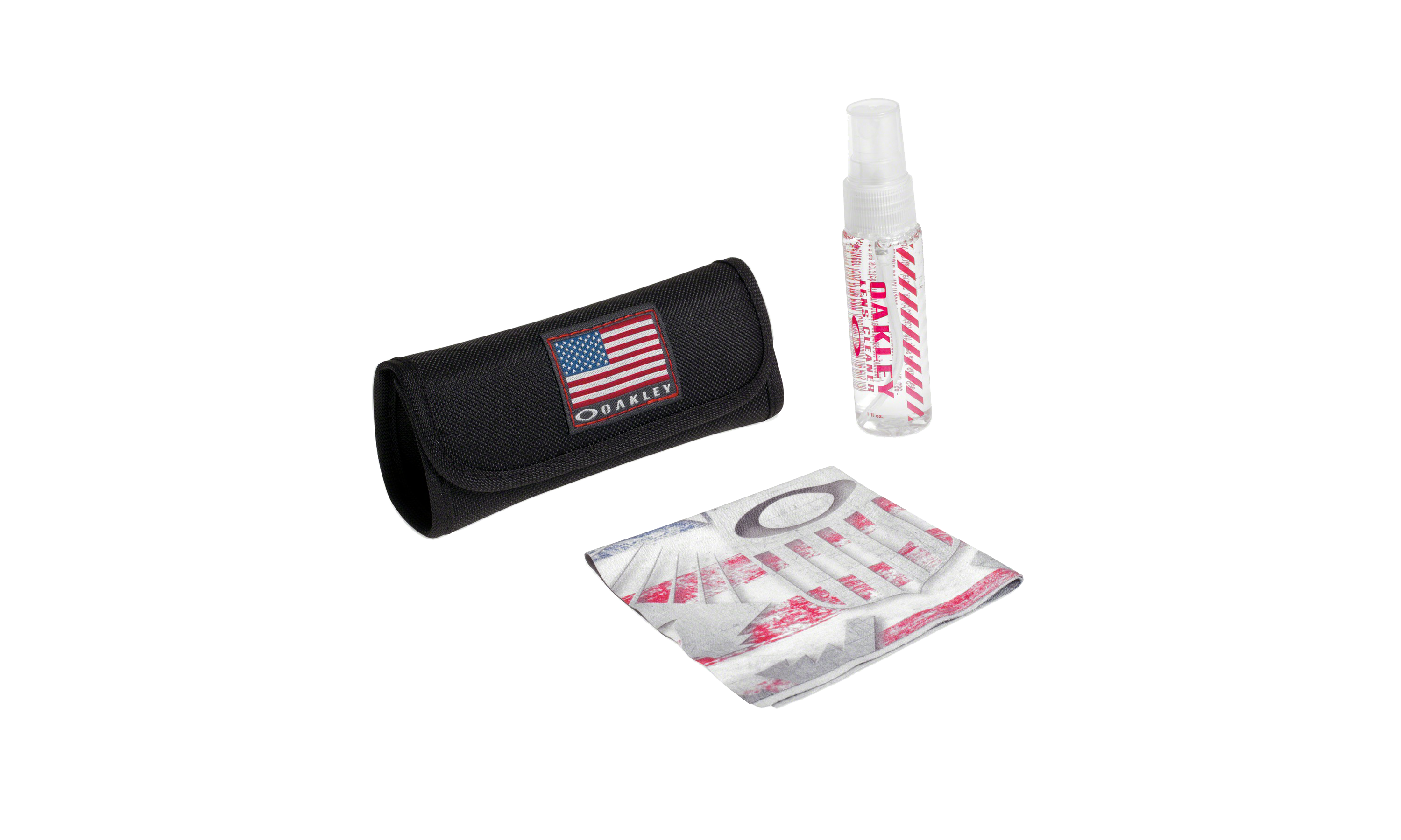 Oakley Men's Usa Flag Lens Cleaning Kit