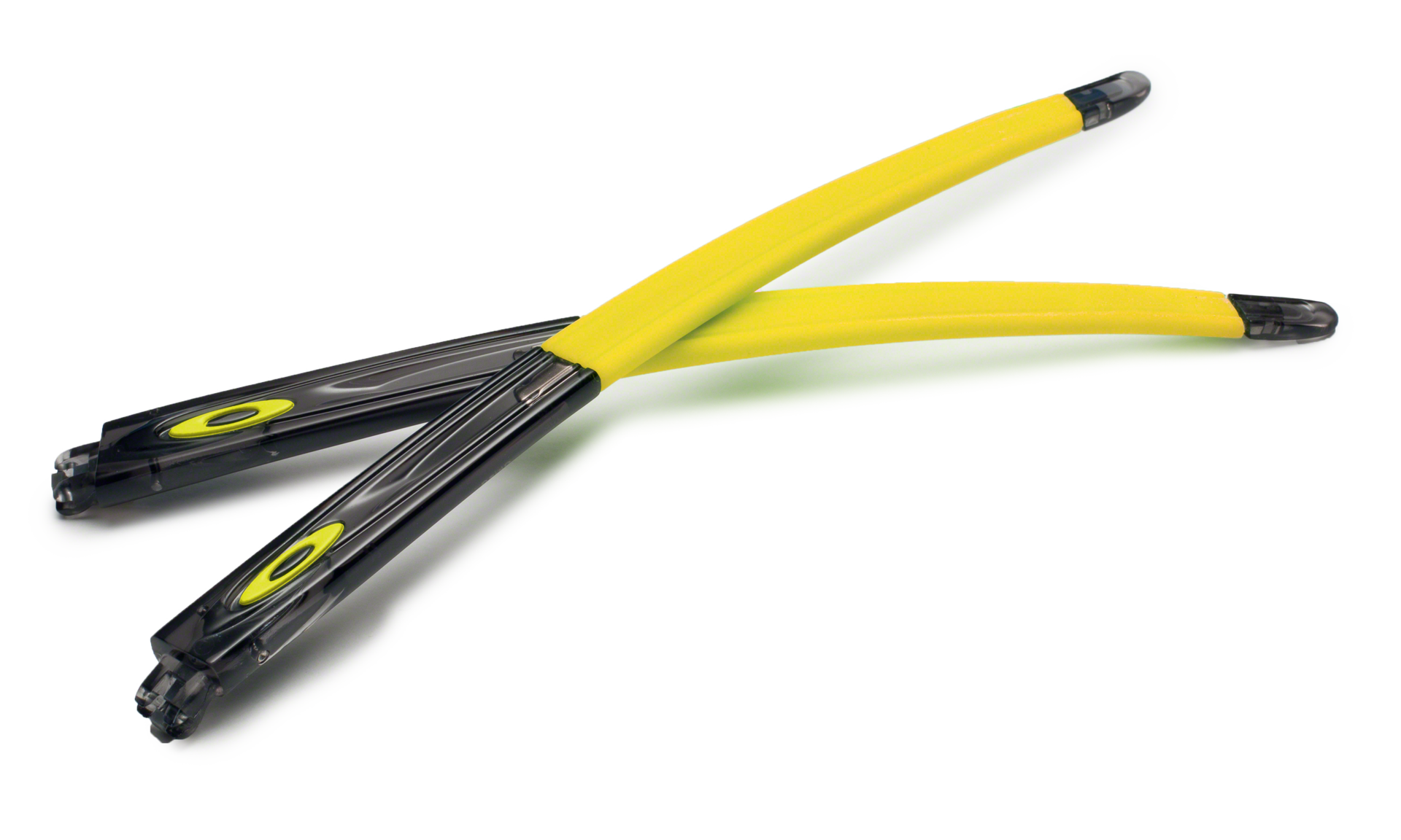 Oakley Crosslink® Pitch® Accessory Temples in Grey Smoke/Lemon