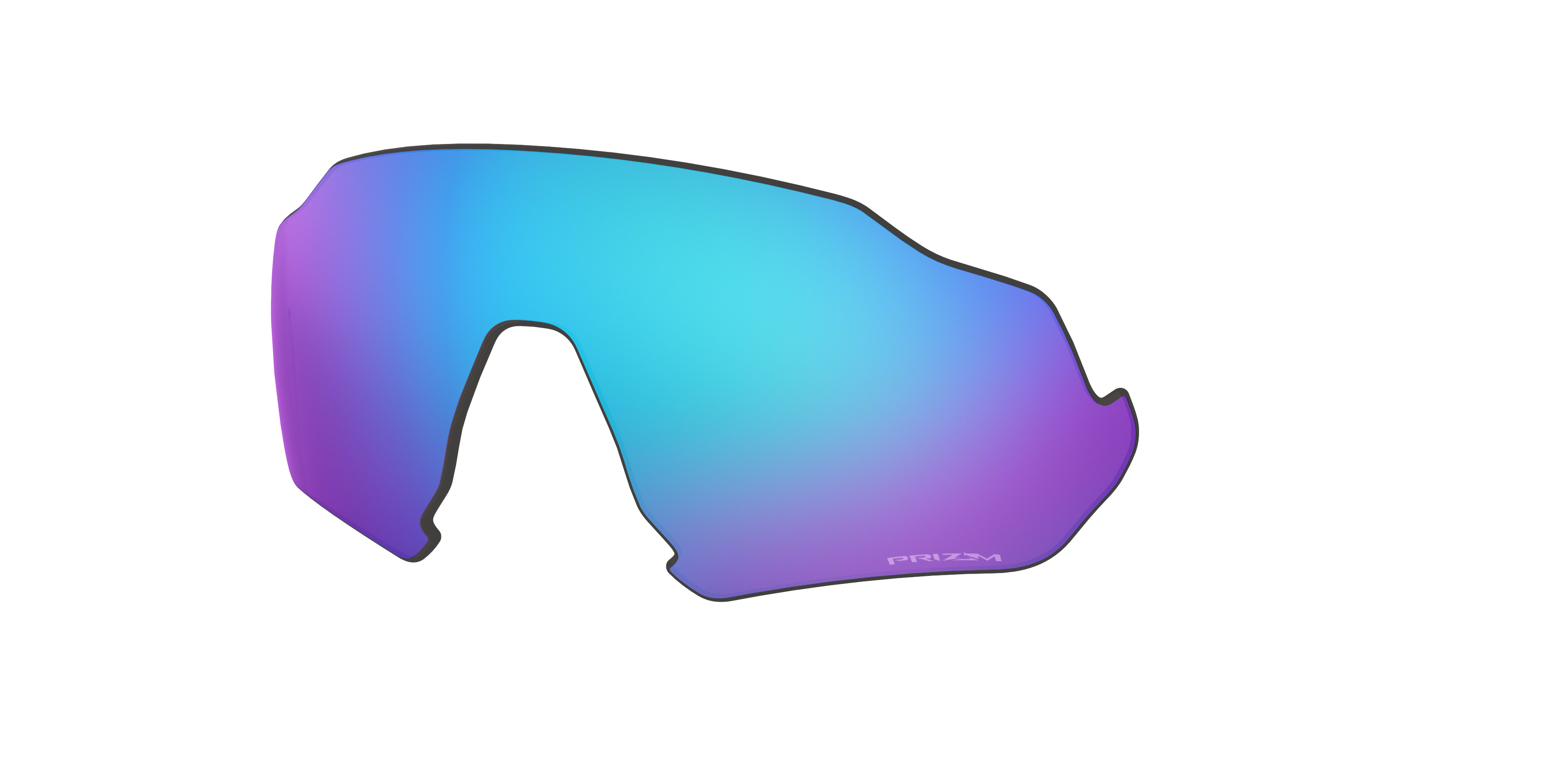 Oakley Flight Jacket™ Replacement Lenses in Prizm Sapphire