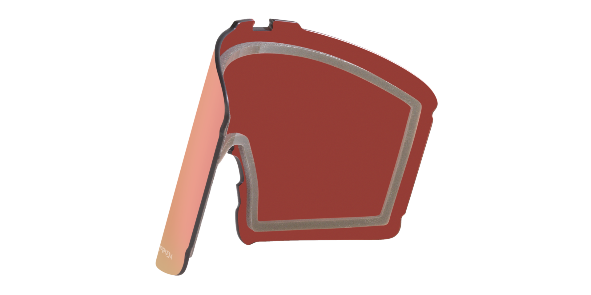 Oakley Line Miner™ L Replacement Lenses with Strap and Clear