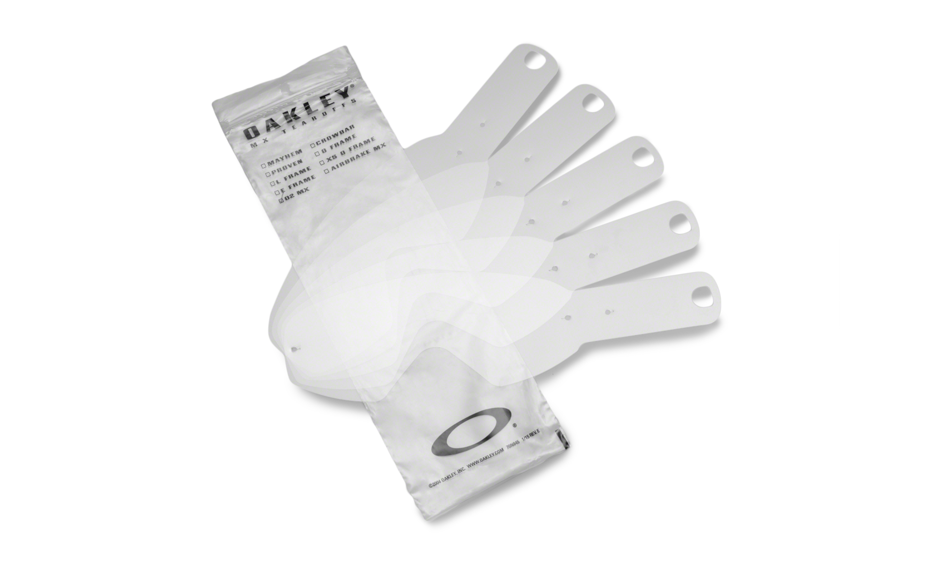 Oakley Men's O-frame® 2.0 Mx Tear-offs (25 Pack)