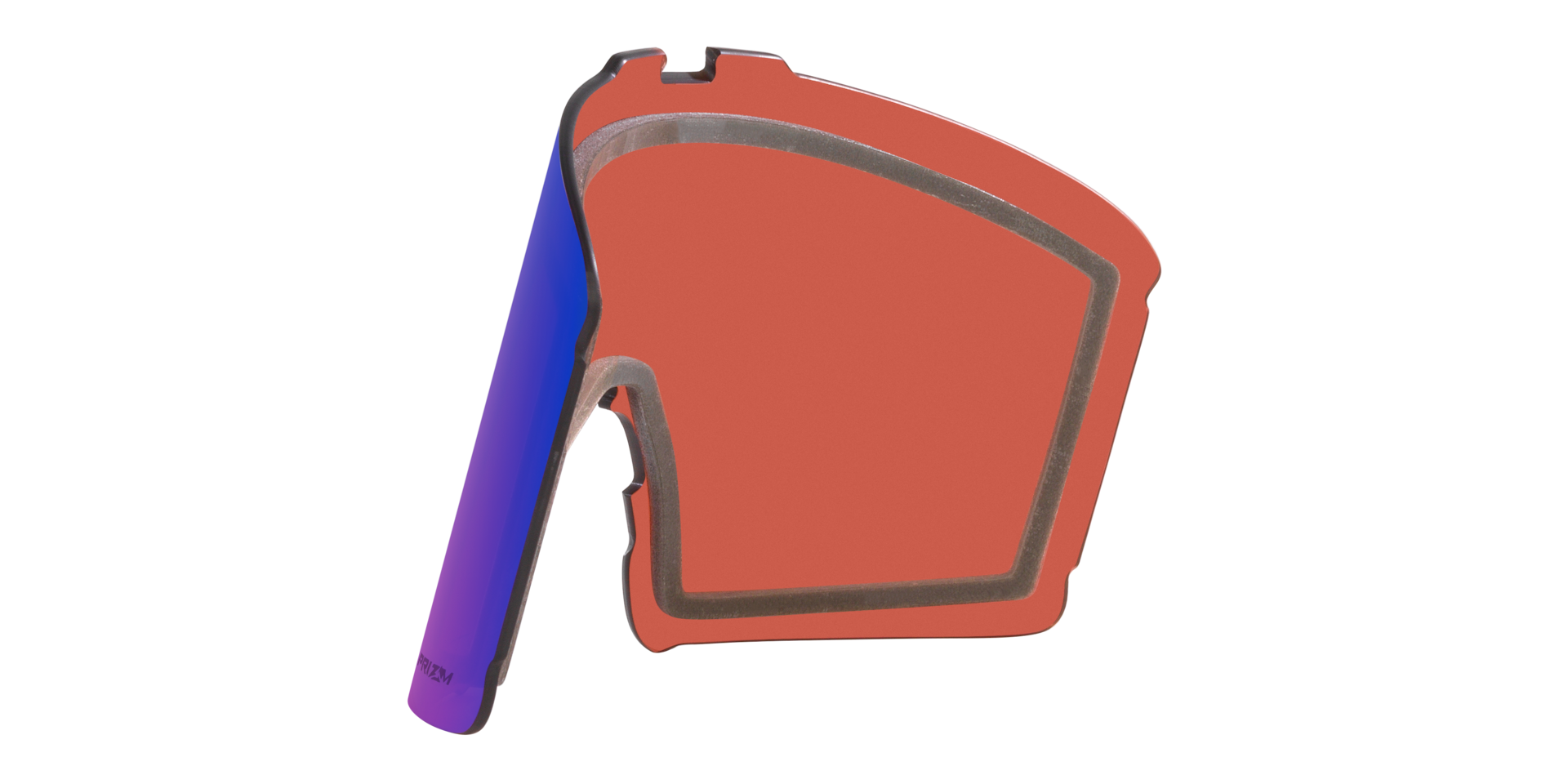 Oakley Line Miner™ L Replacement Lenses with Strap and Clear
