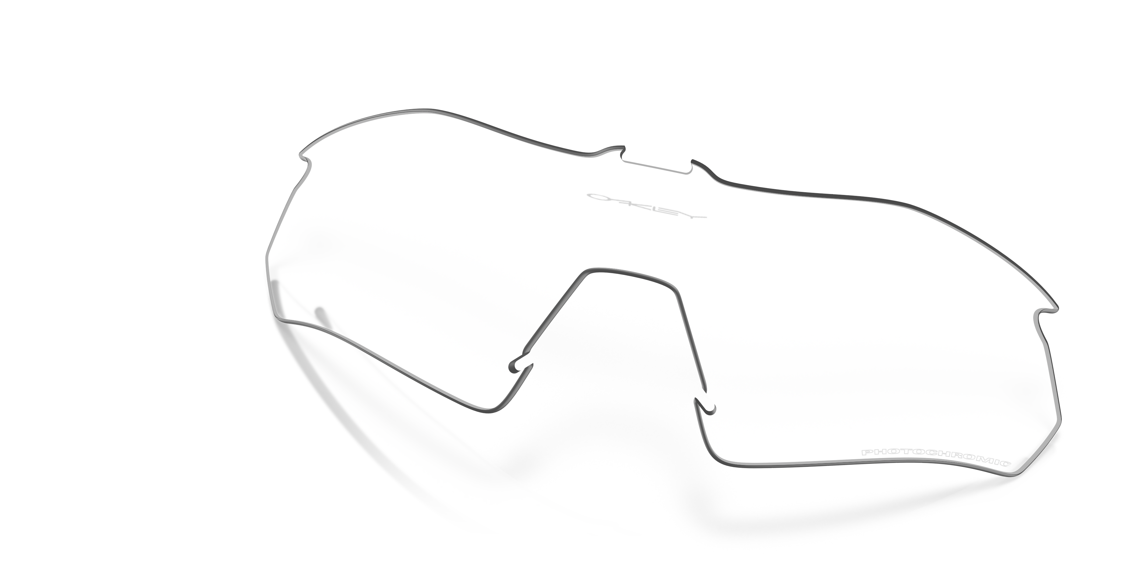 Oakley Radar® Plate​ Replacement Lenses in Clear to Black Iridium